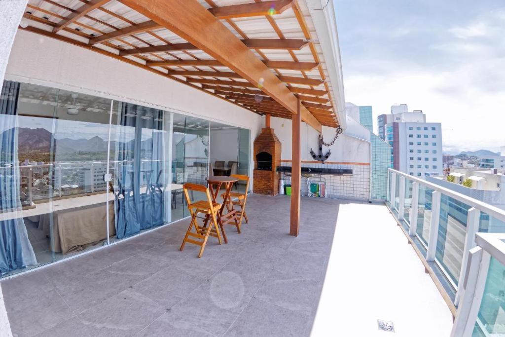 Cobertura C/ Vista Para O Mar E Montanhas, Churrasqueira, 4 Quartos 2 Vg Garagem Guarapari Eksteriør billede